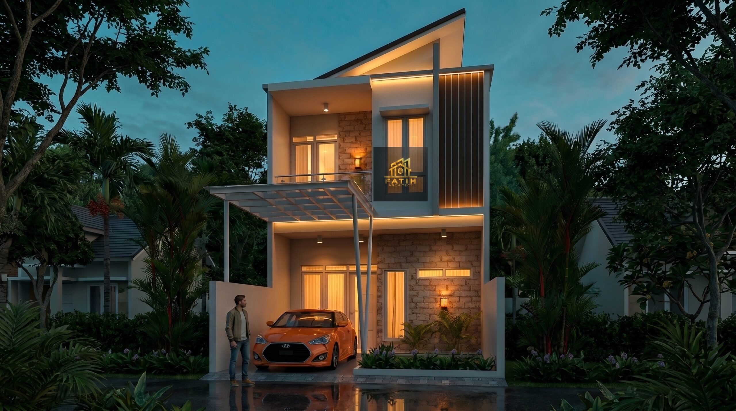 fasad rumah minimalis